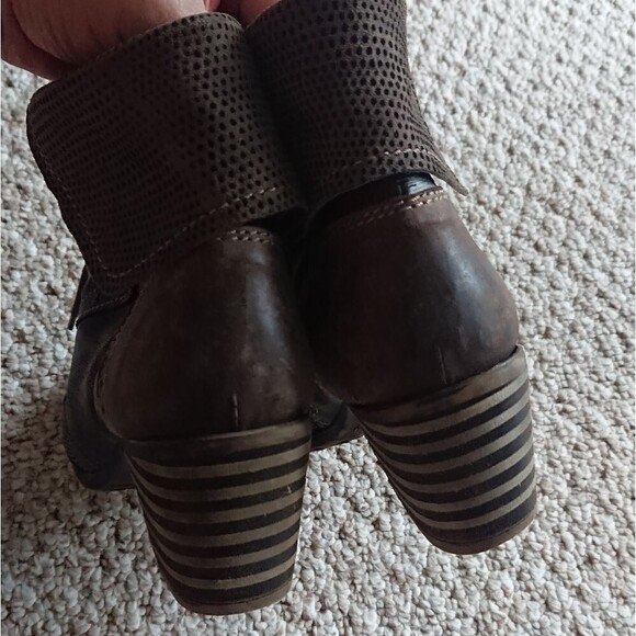 Charme Routard Distressed COMFORT ANKLE BOOTS size 9 - Picture 5 of 12